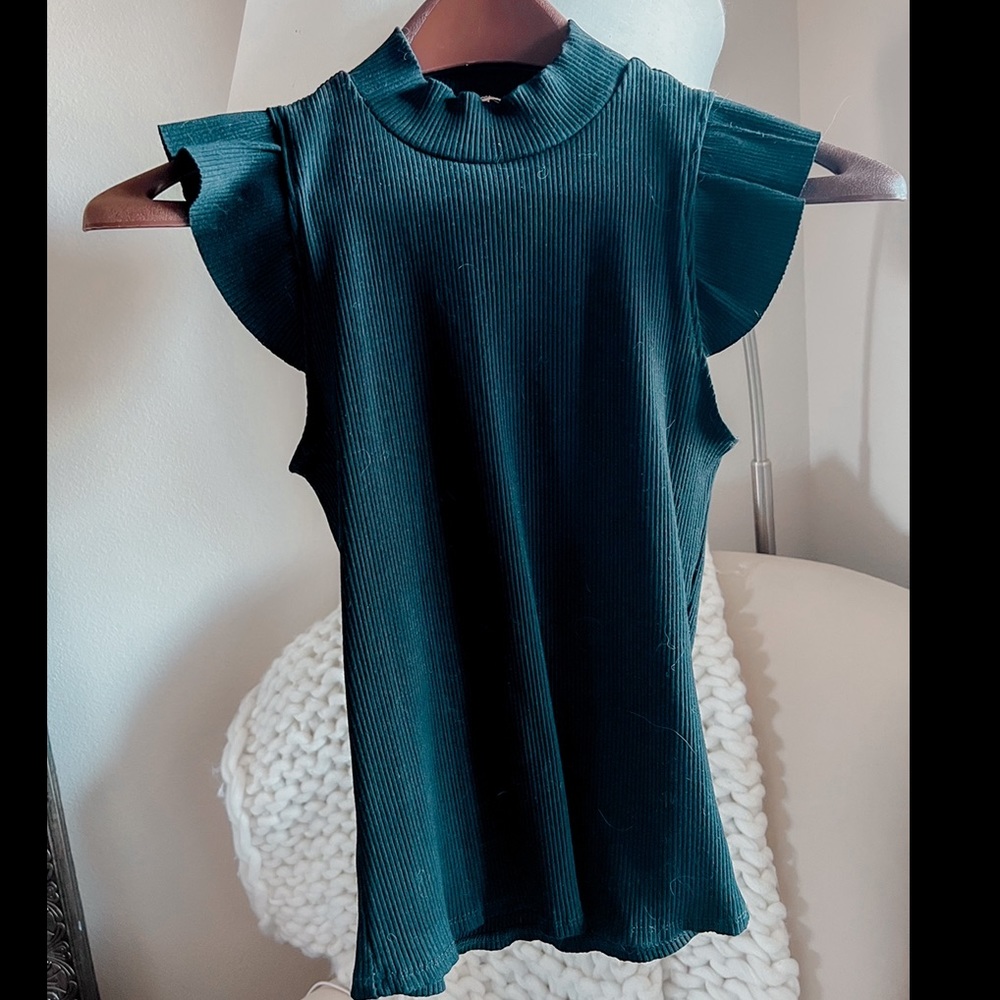 Black Business Casual Top
